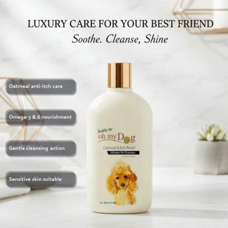 Oatmeal and Itch Relief Dog Shampoo 500ml