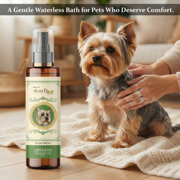 Oh My Dog Drybath Shampoo - Forest Safari 200ml