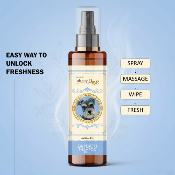 Oh My Dog Drybath Shampoo - Urban Pet 200ml