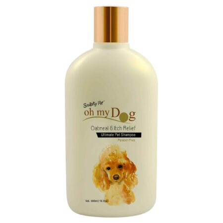 Oatmeal and Itch Relief Dog Shampoo 500ml | Smartypet Pet Products