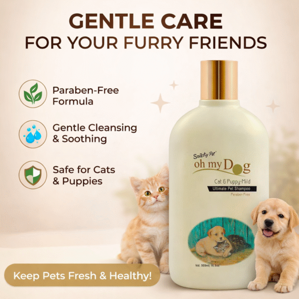 Oh My Dog Cat And Puppy Mild Pet Shampoo 500ml