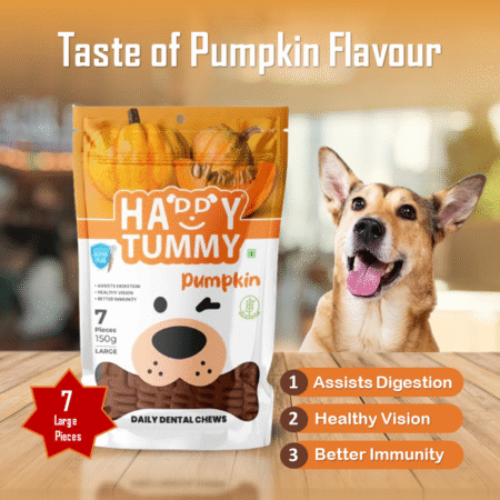 Happy Tummy Daily Dental Chews For Dogs