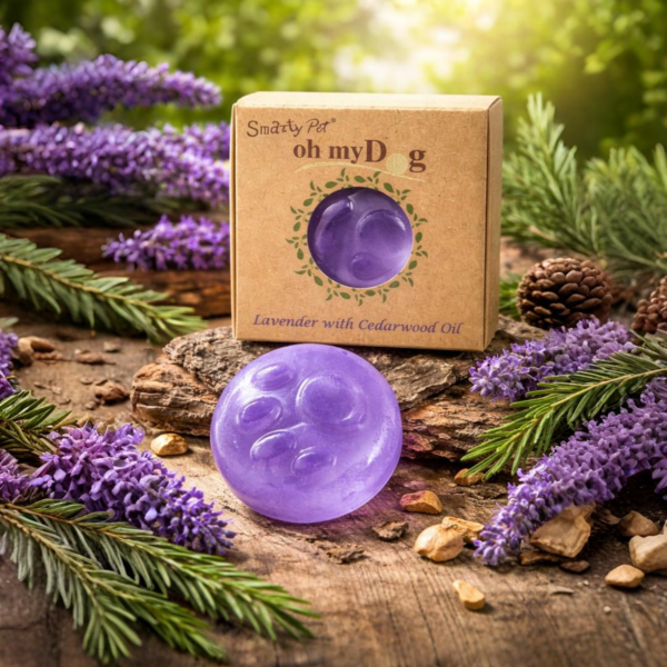 Oh My Dog Lavender with Cedarwood Oil Soap | Smartypet Pet Products